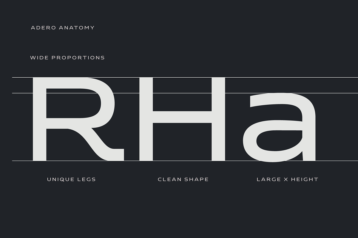 Adero, a Sans Serif Font by Eko Bimantara (Photo 8 of 11)
