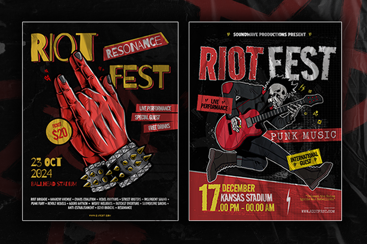Anarchy - Flyer Templates, a Flyer Template by Inviline.co (Photo 2 of 7)