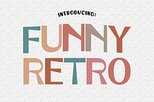Funny Retro - Retro Font Types
