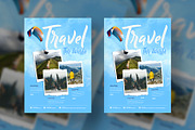 Travel Flyer Poster design template, a Flyer Template by Tanmoy Topu (Thumbnail 5 of 6)