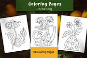 Gardening | Coloring Book, an Education Illustration by ChristinaDesigns (Thumbnail 1 of 6)
