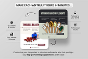 30 Supplements Ad Templates Meta, a Social Media Template by DigiPax (Thumbnail 7 of 10)