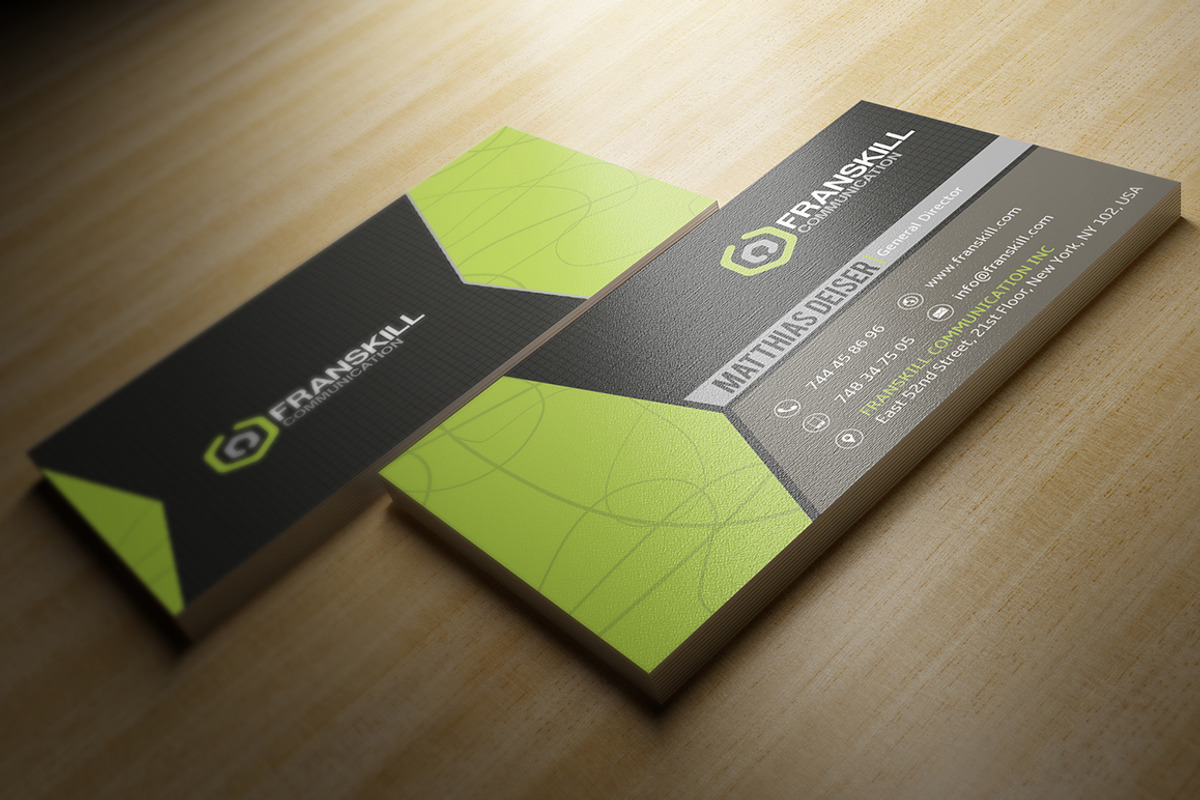 Modern Business Card, a Business Card Template by Marvel (Photo 2 of 3)