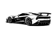 Sports Car Vector Bundle, an Illustration by jahid234 (Thumbnail 8 of 9)