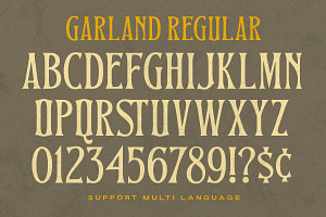 Garland - Script & Display Font Duo