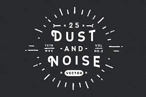 25 Dust and Noise Vector Textures V2