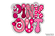 Football Pink Out, Breast Cancer PNG, a Graphic by Clipart Bloom (Thumbnail 1 of 2)