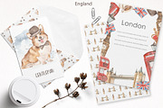 England watercolor collection, an Animal Illustration by Marina Ermakova (Thumbnail 6 of 11)