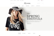 Alysum - eCommerce PSD template, a Websites & App Template by Promokit (Thumbnail 5 of 30)