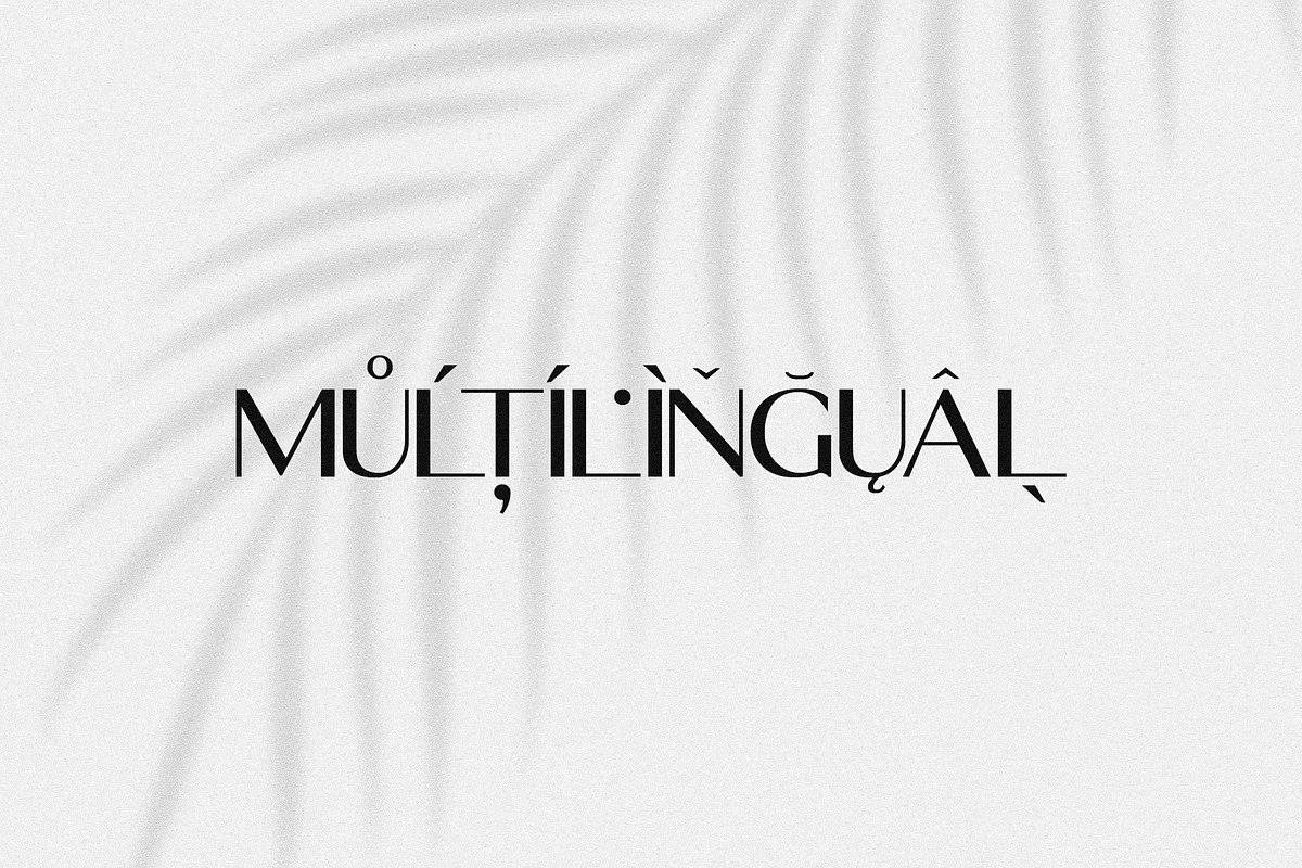 Monaco - Chic & Modern Sans Serif, a Sans Serif Font by Mikhail Fukurou (Photo 11 of 11)