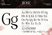 Rose Magnolia - Duo Luxury Font, a Serif Font by Font Liner (Thumbnail 9 of 10)