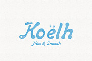 Koëlh, a Font by mynameisyanick (Thumbnail 1 of 3)
