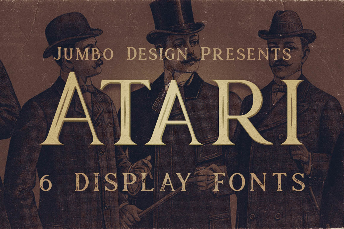 Atari - Vintage Style Font