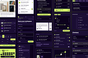 Podium Figma UI Kit: 92 Blocks, Dark, an UI Kit Template by lynnn423 (Thumbnail 3 of 5)