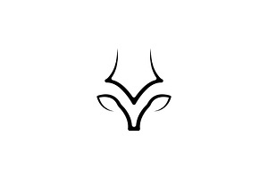 Deer Logo Design, a Branding & Logo Template by Salman Shop