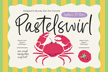 Pastelswirl Casual Handwritten Font