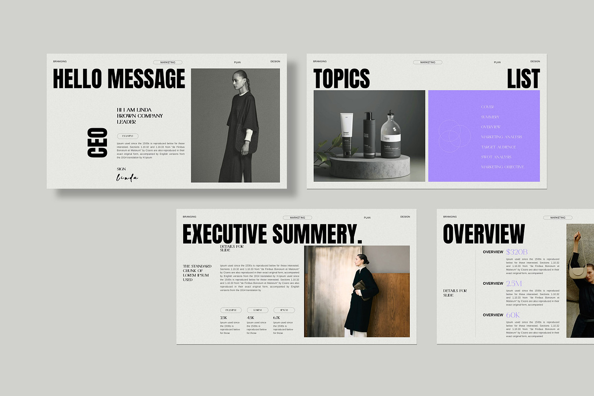 Brand Marketing Plan Template preview 4