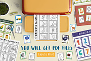 Flashcards for Kids Bundle: 570 in 1, an Education Illustration by Gulnara Sabirova (Thumbnail 4 of 48)