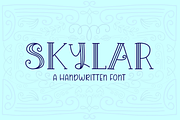 Skylar, a Serif Font by Carrtoonz (Thumbnail 1 of 7)