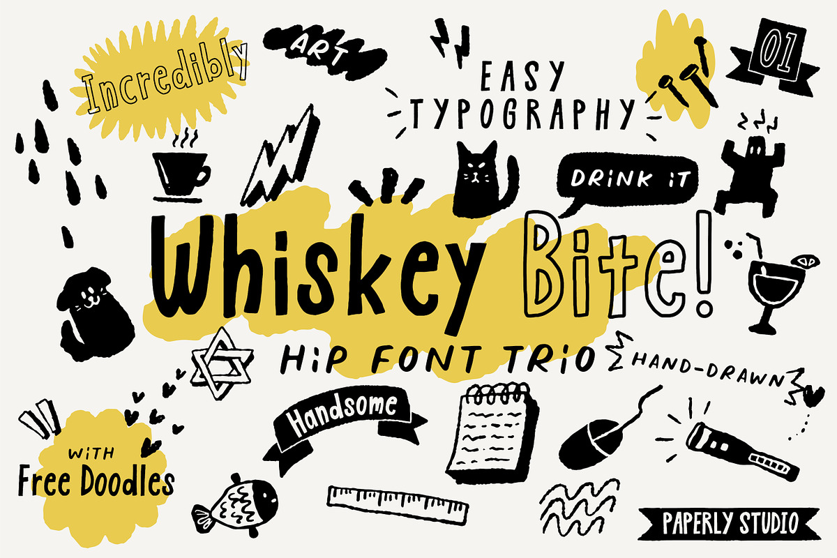 Fun Font Mini Bundle + Extras preview 8