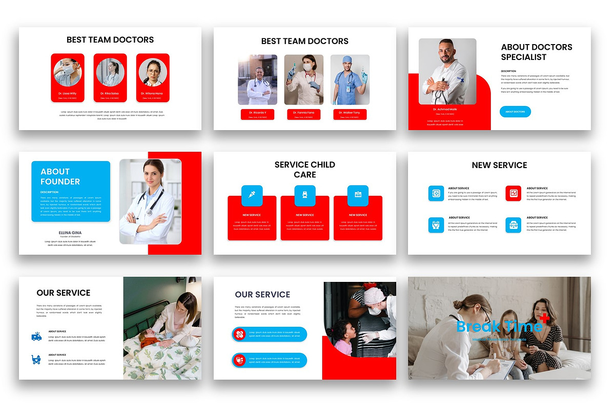 Elisabetta - Medical PowerPoint, a Presentation Template by kreatifreya (Photo 4 of 5)