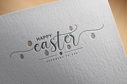 Easter Card With Happy Easter, an Illustration by PushLogo (Thumbnail 1 of 3)