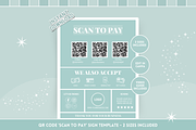 Green Scan to Pay Sign, a Flyer Template by SunshineStudioBoutique (Thumbnail 1 of 10)