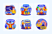 Animated Welcome Illustration Art, a Person Illustration by Vectors Market (Thumbnail 4 of 5)