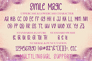Smile Magic | Handwritten Font, a Handwritten Font by esamaradany (Thumbnail 7 of 8)
