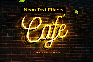 Neon Text Effects, a Layer Style Add-On by Design Crafts