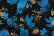 Watercolor Floral Pattern, a Pattern Graphic by MartinShop (Thumbnail 2 of 10)