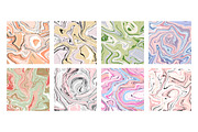 Vector Pastel Marble Patterns, a Pattern Graphic by Iryna Denysova (Thumbnail 7 of 7)