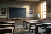24 PNG Vintage School Classroom, a Background Graphic by adenpinkstore (Thumbnail 3 of 5)