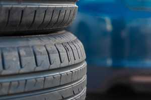 Stack of Car Tires Outdoors, a Transportation Photo by Ales Munt