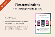 50 Retro Pinterest Templates, a Social Media Template by Lucky Bee Creative Studio (Thumbnail 8 of 9)