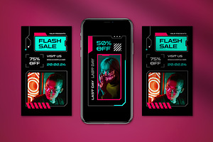 Fashion Instagram Pack Cyberpunk