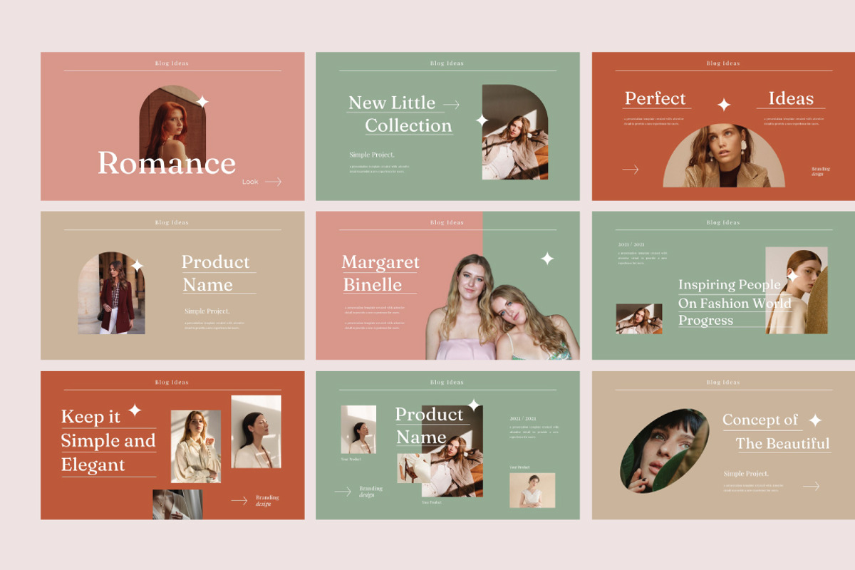 Romance - PowerPoint Template, a Presentation Template by Pixel And Oblivé