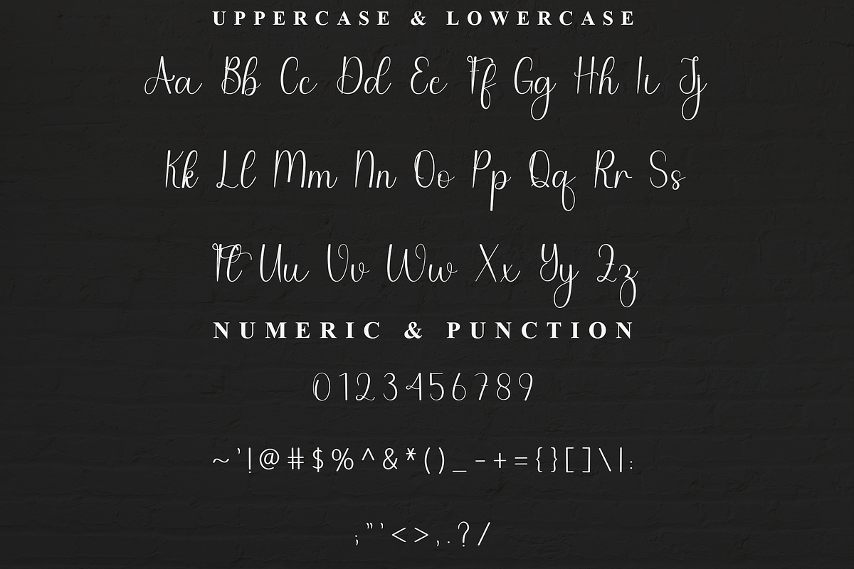 Rustic Wedding, a Handwritten Font by InermediaSTUDIO (Photo 6 of 8)