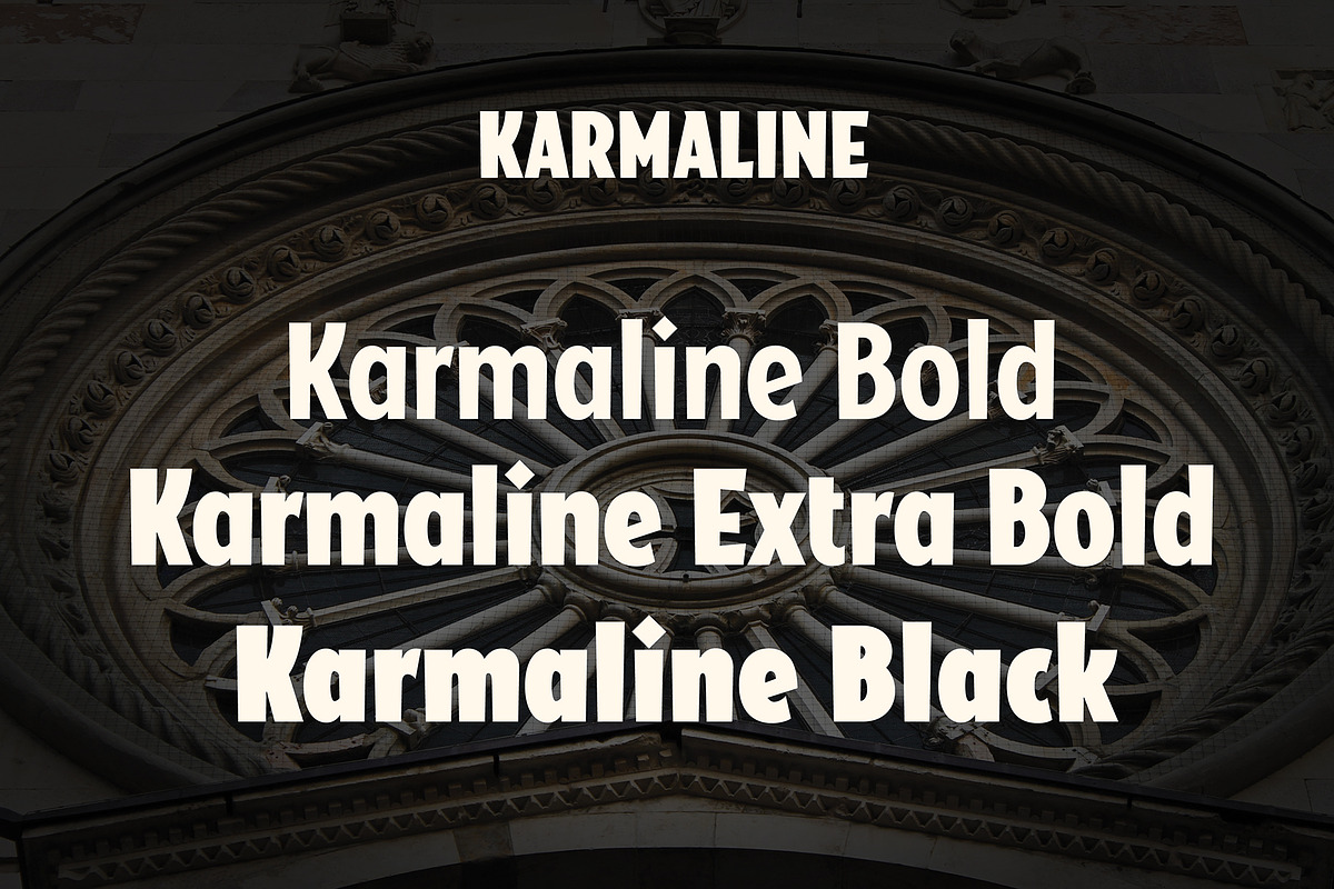 Karmaline Sans Serif Font Family, a Sans Serif Font by Mysterylab Designs (Photo 3 of 9)