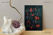 Frosty Xmas - A Holiday-Themed Serif, a Serif Font by SilverStag Type Foundry (Thumbnail 8 of 15)