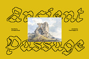 CS Rolins Pixel, a Blackletter Font by Craft Supply Co. (Thumbnail 6 of 8)