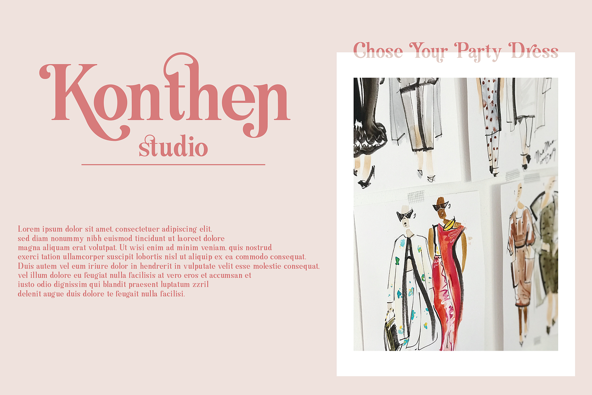 Just Beachy - Serif Font, a Serif Font by Shakira Studio (Photo 6 of 10)