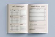 ADHD Cleaning Planner for Women, a Design Template by Book2bees (Thumbnail 4 of 4)