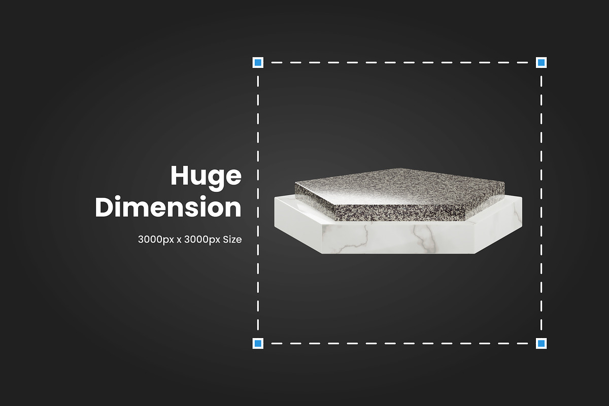 3D Podium Illustration, an Object 3D Model by SLAB! Design (Photo 2 of 4)