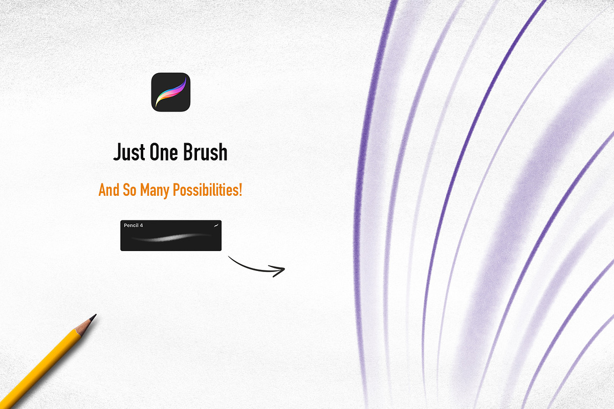 Pencils Procreate Brushes, a Brush Add-On by Andrew Skoch Design (Photo 11 of 12)