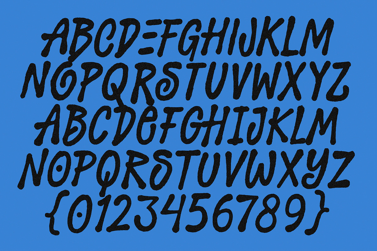 Bodark – Hand Drawn Tagging Font, a Handwritten Font by The Native Saint Club (Photo 16 of 16)