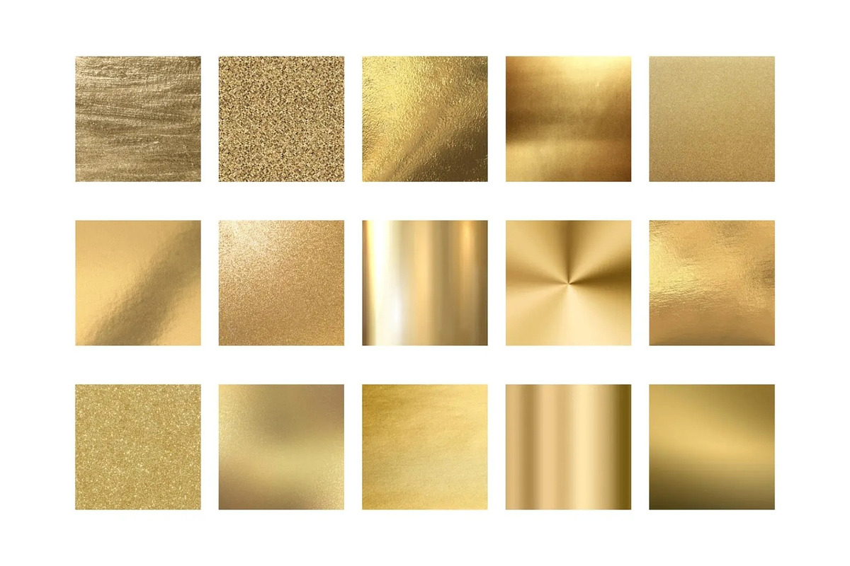 30 Gold Digital Paper Pack, a Texture Graphic by Business Chic (Photo 2 of 3)