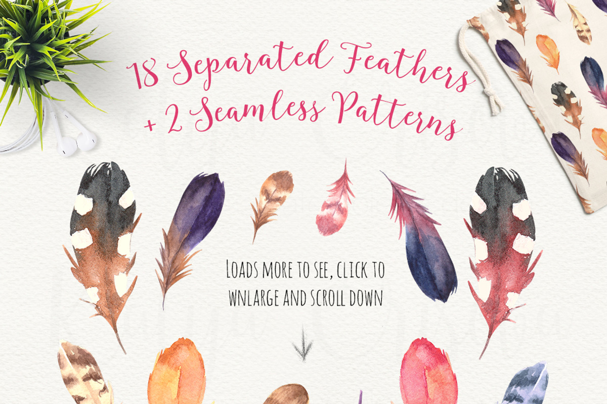 Watercolor Rustic Set, a Work Illustration by SOVA (Photo 2 of 3)