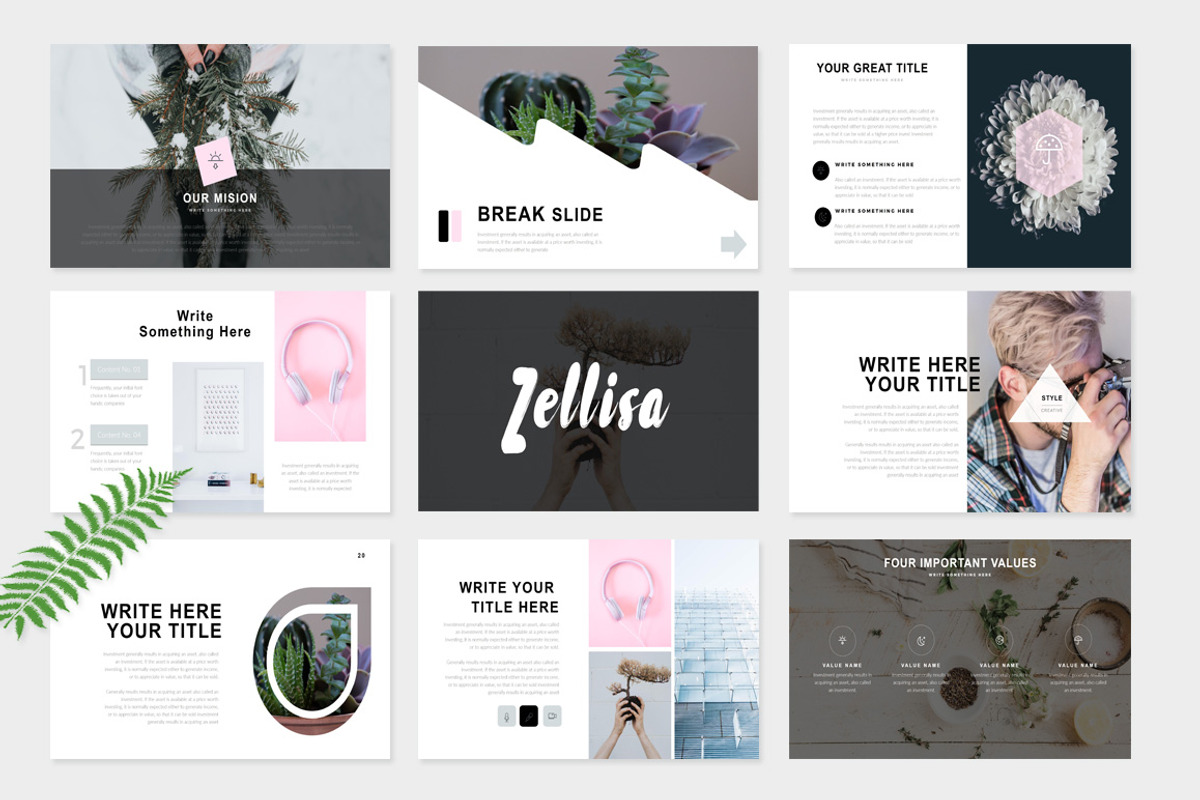Zellisa Google Slide Presentation, a Presentation Template by SlideBester (Photo 4 of 9)