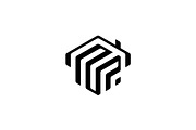 Minimalist Initials NP Roofing Logo, a Branding & Logo Template by Luxury Logos (Thumbnail 3 of 4)
